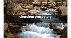Desktop Screenshot of cherokeepresbytery.org
